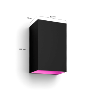 Aplique Resonate Philips Hue Negro White & Colors - Imagen 4