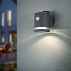 Aplique Solar LED SALTA Antracita con Sensor IP44 - TRIO Lighting - Imagen 2