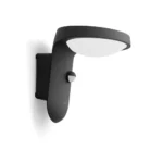 tiendas deco aplique tyla led 1 x 12w 4000k solar con sensor antracita ip44 philips 1