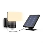 tiendas deco aplique tylus led 1 x 6w 3000k solar con sensor ultra eficiente negro ip44 philips 1