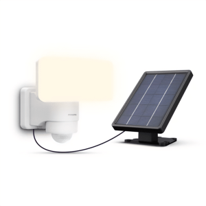 Aplique Tylus LED 1×6W 5000K Solar con Sensor Ultra Eficiente Blanco IP44 – Philips - Imagen 2