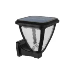 tiendas deco aplique vapora led 1 x 15w 2700k solar negro ip44 philips 1