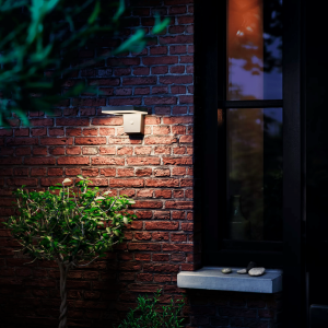 Aplique Zonal C LED 1×1,3W 3000K Solar con Sensor Ultra Eficiente Negro IP44 – Philips - Imagen 5