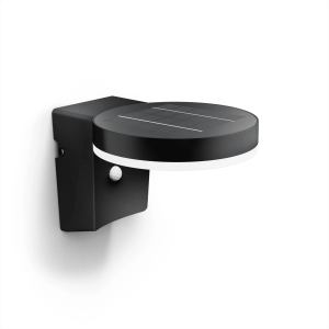 Aplique Zonal R LED 1×1,3W 3000K Solar con Sensor Ultra Eficiente Negro IP44 – Philips - Imagen 2