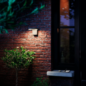 Aplique Zonal R LED 1×1,3W 3000K Solar con Sensor Ultra Eficiente Negro IP44 – Philips - Imagen 5