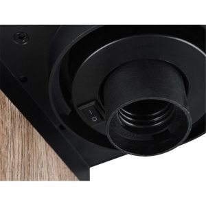 Baliza ARDILA 65cm Madera con Sensor Oscuridad E27 40W IP44 - TRIO Lighting - Imagen 4