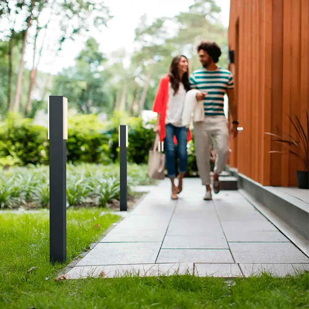 tiendas deco baliza stratosphere g led 1 x 38w 4000k ultra eficiente antracita ip44 philips 5