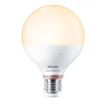 Bombilla globo G95 Philips WiZ E27 11W blanco regulable 2700K-6500K acabado mate.