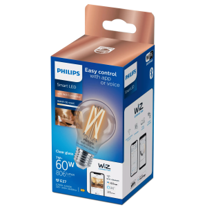 Bombilla LED A60 Philips WiZ 2700K–6500K 7W E27 Clara - Imagen 2