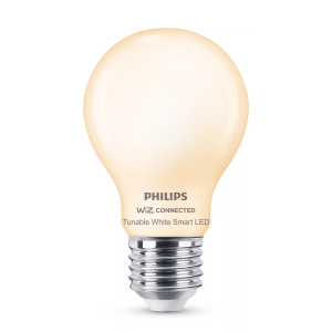 Bombilla LED A60 Philips WiZ 2700K–6500K 7W E27 Mate - Imagen 1