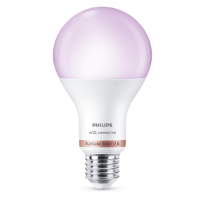 Bombilla LED A67 Philips WiZ RGB 2200K–6500K 13W E27 Mate - Imagen 1