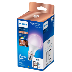 Bombilla LED A67 Philips WiZ RGB 2200K–6500K 13W E27 Mate - Imagen 2