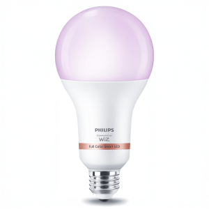 Bombilla LED A80 Philips WiZ RGB 2200K–6500K 18,5W E27 Mate - Imagen 1