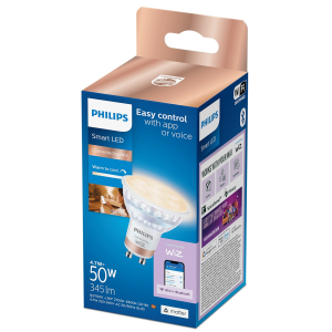 Bombilla LED GU10 Philips WiZ 2700K–6500K 4,7W - Imagen 2