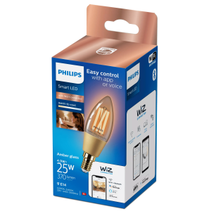 Bombilla Vela Philips WiZ 2000K–5000K 4,9W E14 Ámbar - Imagen 2