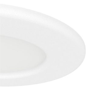 Downlight LED Empotrable FUEVA 6 Blanco IP44 CCT Ø88 mm 3,7W 450 lm – Eglo - Imagen 3
