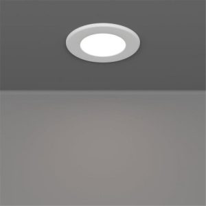Downlight LED Empotrable FUEVA 6 Blanco IP44 CCT Ø88 mm 3,7W 450 lm – Eglo - Imagen 4