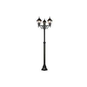 Farola exterior LIVENZA 3 Luces 200cm E27 60W IP44 - TRIO Lighting - Imagen 1