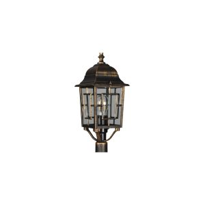 Farola exterior VOLTURNO 3 Luces 200cm E27 60W IP23 - TRIO Lighting - Imagen 3