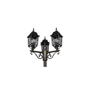 Farola exterior VOLTURNO 3 Luces 200cm E27 60W IP23 - TRIO Lighting - Imagen 5