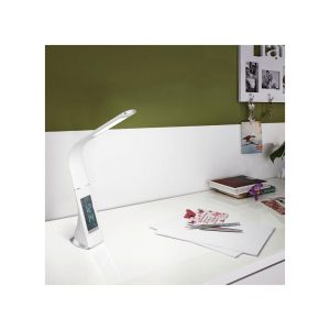 Flexo de Mesa LED COGNOLI Blanco con Reloj Táctil 5000K 3,2W IP20 – Eglo - Imagen 2