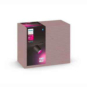 Foco de Carril Cilíndrico Perifo Philips Hue Negro White & Colors - Imagen 3