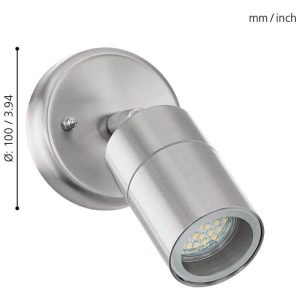 Foco de Pared Exterior STOCKHOLM Orientable GU10 IP44 – Eglo - Imagen 2