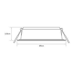 Foco Empotrable Meson 080 LED 5,5W 3000K Blanco – Philips - Imagen 4