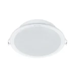Foco empotrable Meson 200 LED 23,5W 6500K blanco Philips vista frontal apagado.