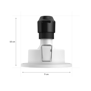 Foco Empotrado Adore Philips Hue LED 4,2W Cromo White Ambience IP44 - Imagen 4