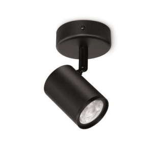 Foco LED Imageo 5W Philips WiZ Negro 2700K–6500K - Imagen 1