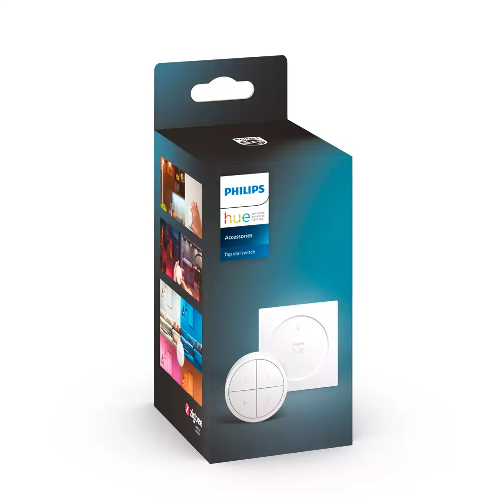 Caja del Interruptor Tap Switch blanco para sistema Philips Hue.