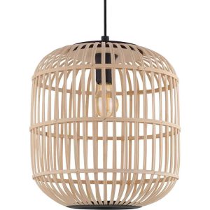 Lámpara Colgante BORDESLEY de Madera Natural 1xE27 IP20 – Eglo - Imagen 4