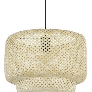 Lámpara Colgante HETTONLE Natural de Ratán Ø42 cm 1xE27 IP20 – Eglo - Imagen 2