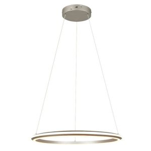 Lámpara Colgante LED AMADOR 48W 5800lm Ø75cm Níquel IP20 - TRIO Lighting - Imagen 1