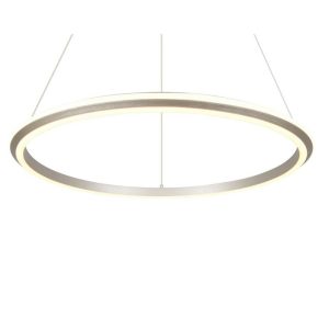 Lámpara Colgante LED AMADOR 48W 5800lm Ø75cm Níquel IP20 - TRIO Lighting - Imagen 2