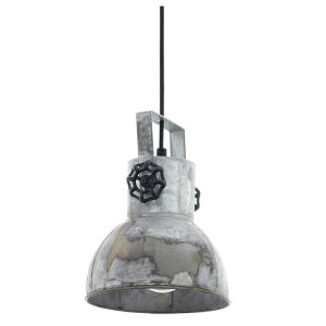 Lámpara Colgante Vintage BARNSTAPLE de Madera y Acero 3xE27 IP20 – Eglo - Imagen 2