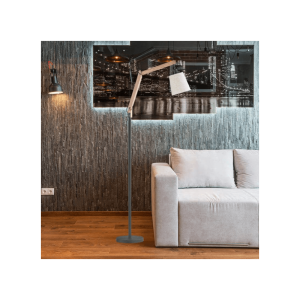 Lámpara de Pie JANKO Rústica Articulable E14 - TRIO Lighting - Imagen 2