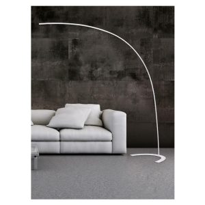 Lámpara de Pie LED Arco Blanca Shanghai 1800lm - TRIO Lighting - Imagen 2