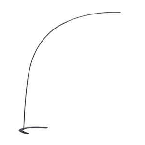Lámpara de Pie LED Arco Negra Shanghai 1800lm - TRIO Lighting - Imagen 1
