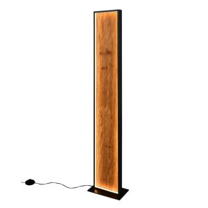 Lámpara de Pie LED KALEA 35W 4100lm Madera 3000K IP20 - TRIO Lighting - Imagen 1