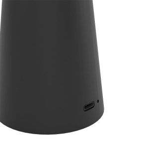 Lámpara de Sobremesa Exterior LED Recargable PICCOLA en Negro 2400K / 3000K / 4000K IP54 – Eglo - Imagen 3