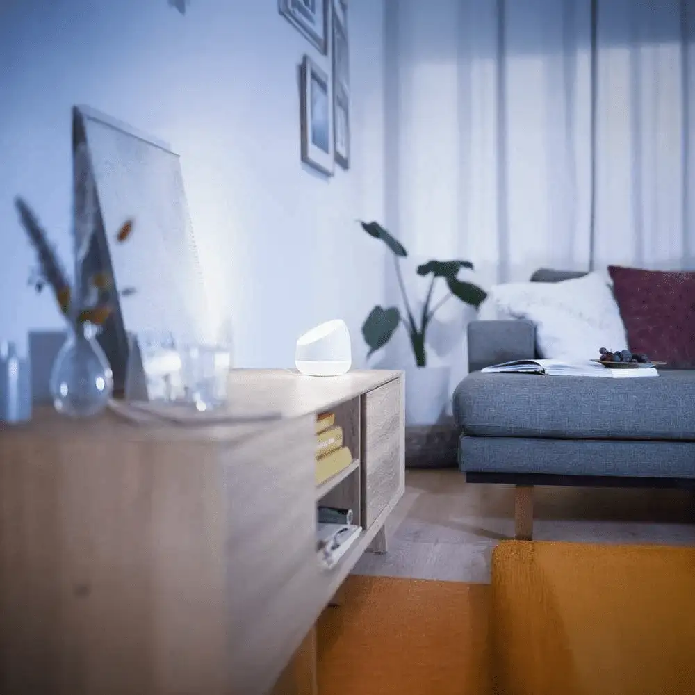 tiendas deco lampara de sobremesa squire philips wiz blanca rgb 2200k–6500k philips 5