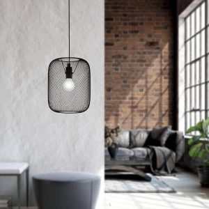 Lámpara de Techo Industrial WRINGTON de Rejilla 1xE27 – Eglo - Imagen 2