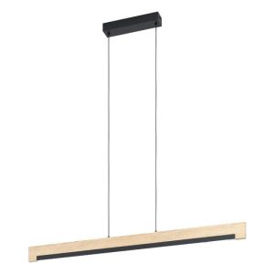 Lámpara de Techo LED CAMACHO de Madera Regulable 3000K – Eglo - Imagen 1