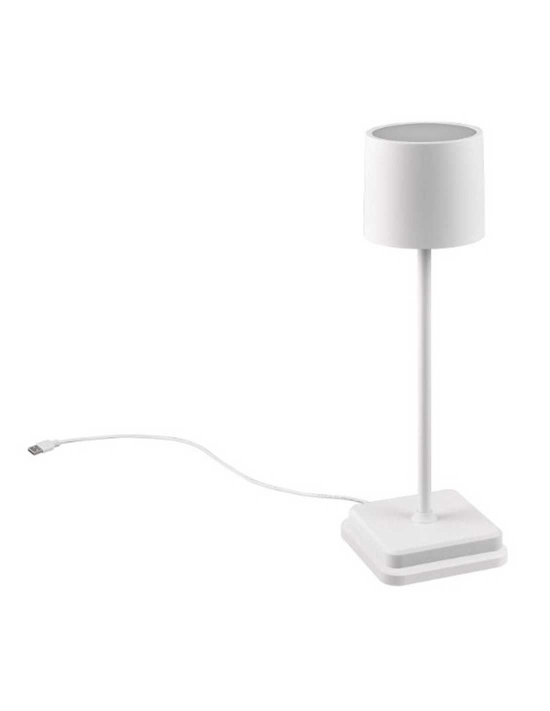 Lámpara exterior LED Fernandez 1.5W 130lm IP44 con estación de carga Trio Lighting encendida