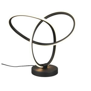 Lámpara LED LANDO Sobremesa 8W 850lm 4000K Negro IP20 - TRIO Lighting - Imagen 1