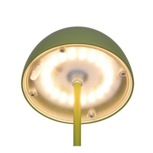 Lámpara LED ORTIZ Verde 2W 150lm 3000K USB IP44 - TRIO Lighting - Imagen 3