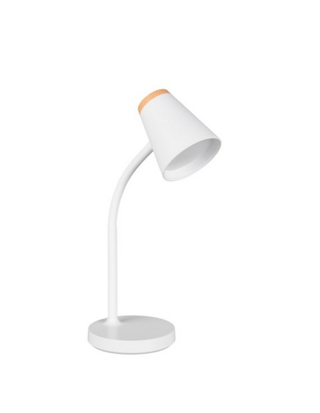 Lámpara LED Pongo flexo blanco 4.5W 500lm 3000K IP20 Trio Lighting vista frontal