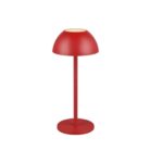 Lámpara LED Ricardo táctil roja 1.7W 240lm 3000K IP54 Trio Lighting vista completa